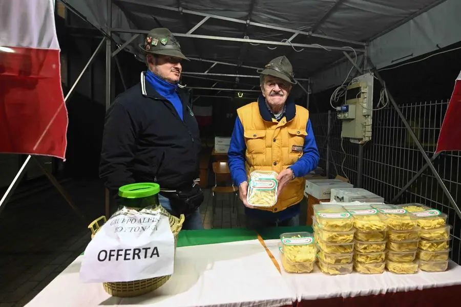 CRONACA BRESCIA √ALPINI BOTTONAGA CASONCELLATA PER CARINI 16-11-2024 MARCO ORTOGNI NEW EDEN GROUP