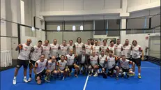 Gli ex calciatori a Borgosatollo si incontrano sul campo da padel - © www.giornaledibrescia.it