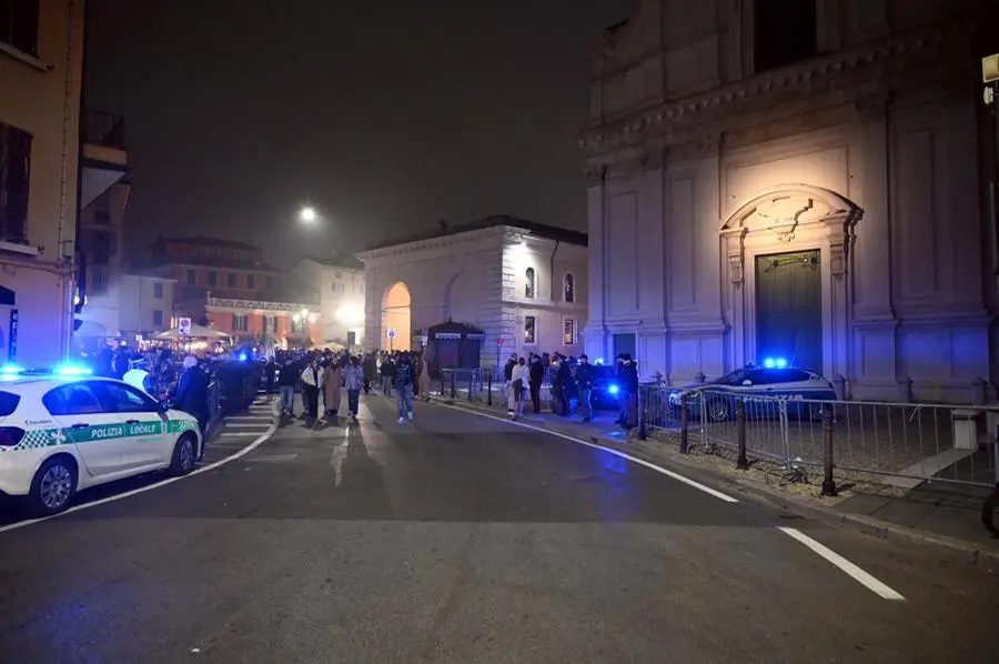 La movida recintata in zona piazzale Arnaldo