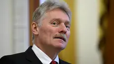 epa11674386 Kremlin spokesman Dmitry Peskov looks on prior to a meeting between Russia's President Vladimir Putin with Dilma Rousseff, Chair of the New Development Bank and former president of Brazil, on the sidelines of the BRICS summit in Kazan, Russia, 22 October 2024. The BRICS summit takes place from 22 to 24 October and is expected to be the largest foreign policy event ever held in Russia. EPA/ALEXANDER NEMENOV / POOL