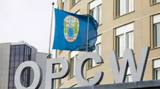 epa06644839 An exterior view on the headquarters of the Organisation for the Prohibition of Chemical Weapons (OPCW) in The Hague, The Netherlands, 04 April 2018. The OPCW Executive Council will hold a meeting on 04 April 2018 on request by Russia on the Skripal poisoning case. EPA/Bart Maat