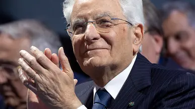 Roma - Il Presidente Sergio Mattarella alla cerimonia in occasione del venticinquesimo anniversario dell’Osservatorio Permanente Giovani - Editorii, oggi 15 novembre 2024 (Foto di Paolo Giandotti - Ufficio per la Stampa e la Comunicazione della Presidenza della Repubblica)