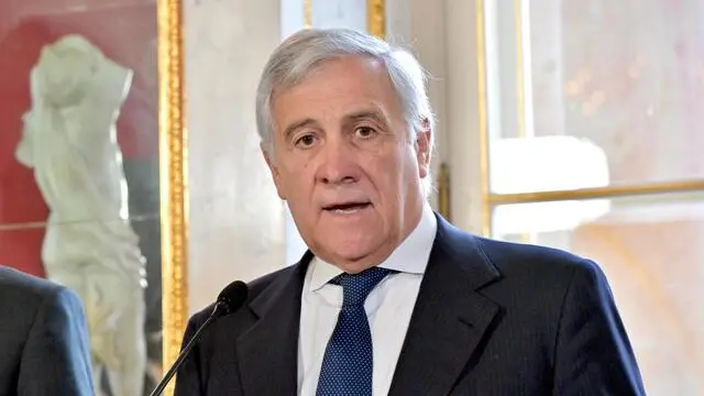 Il ministro degli Esteri Antonio Tajani alla Riunione sulla Sicurezza a Varsavia, 19 novembre 2024. ANSA/ALESSANDRO DI MEO