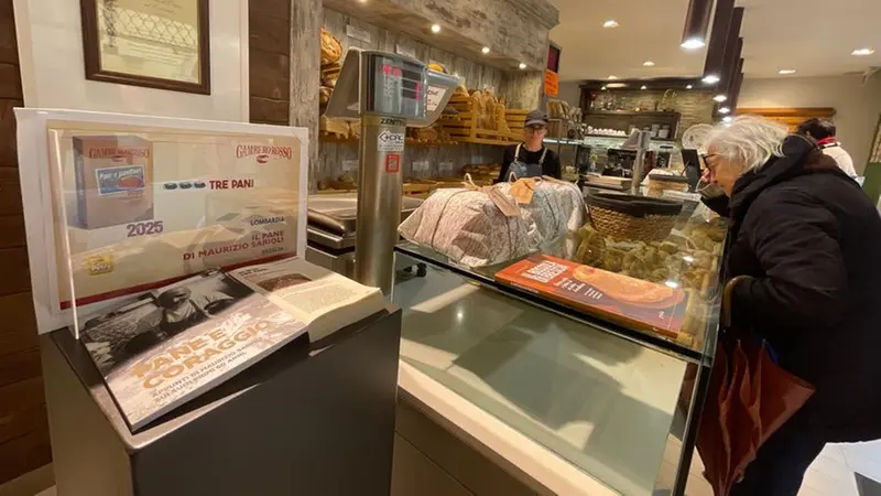 Per il Gambero Rosso la forneria Sarioli vale Tre Pani, ossia il riconoscimento massimo - © www.giornaledibrescia.it