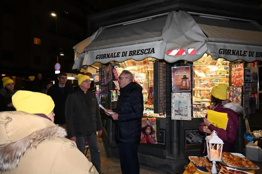 La «Notte delle edicole» a Brescia