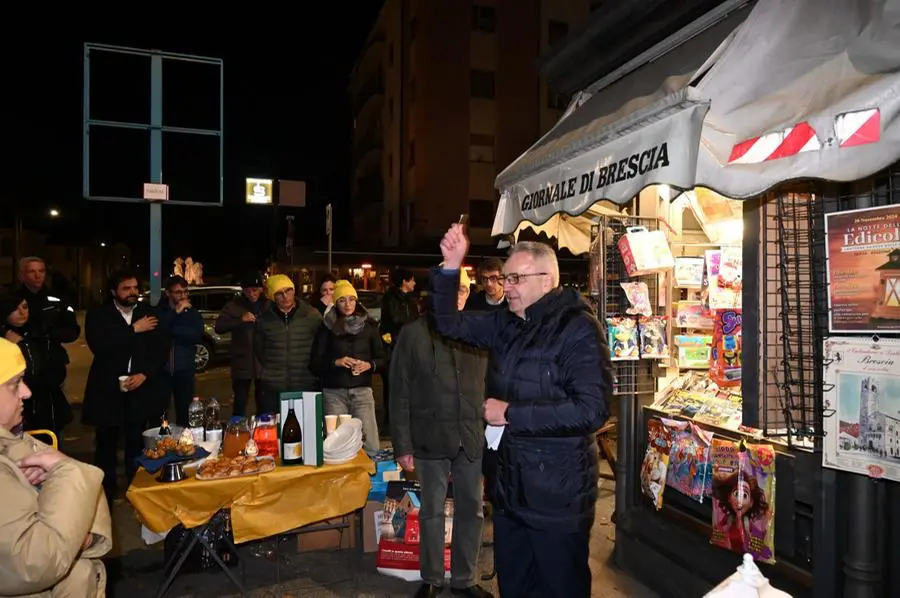 La «Notte delle edicole» a Brescia