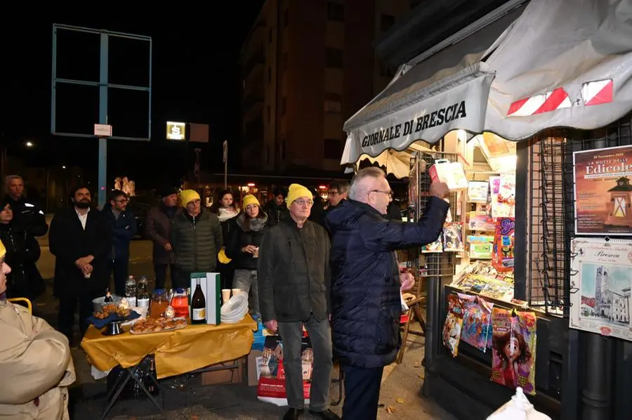 La «Notte delle edicole» a Brescia