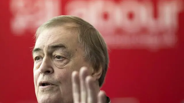 epa05556484 Former deputy Prime Minister John Prescott speaks during a television interview on the second day of Britain's Labour Party conference, in Liverpool, Britain, 26 September 2016. The Labour Party annual conference 2016 takes place from 25 to 28 September 2016. EPA/JON SUPER