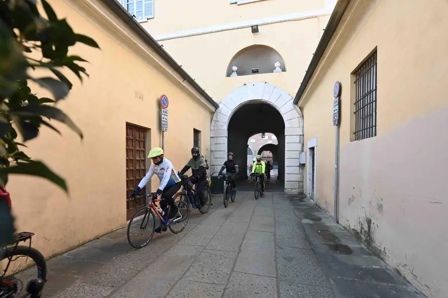 La pedalata antiviolenza