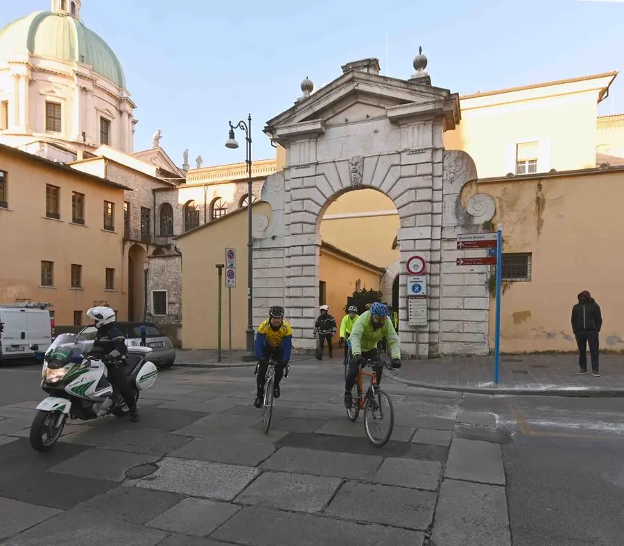 La pedalata antiviolenza