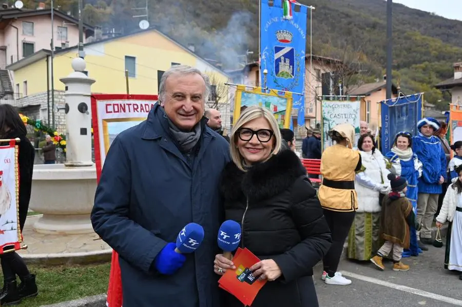 Gli scatti di «In piazza con noi» a Polaveno