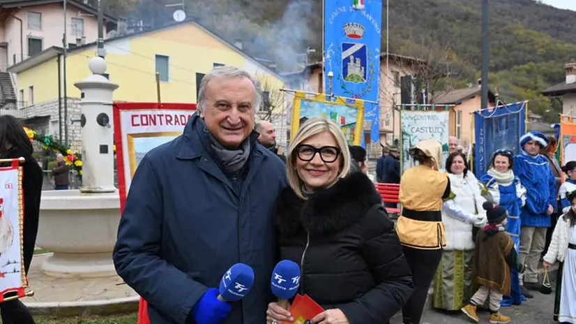 Gli scatti di «In piazza con noi» a Polaveno