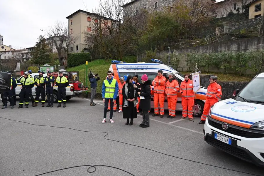 Gli scatti di «In piazza con noi» a Polaveno