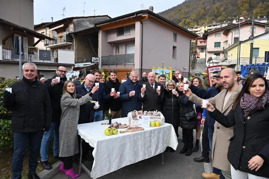 Gli scatti di «In piazza con noi» a Polaveno