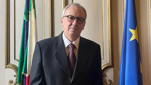 Il nuovo prefetto di Bologna Attilio Visconti, 25 gennaio 2022. ANSA/Leonardo Nesti