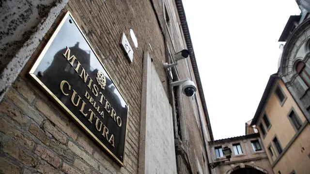 Il ministro della Cultura in via del Collegio Romano, Roma, 03 settembre 2024. ANSA/ANGELO CARCONI