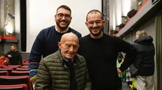 Bonetti e Zanotti con Corrado Codignoni