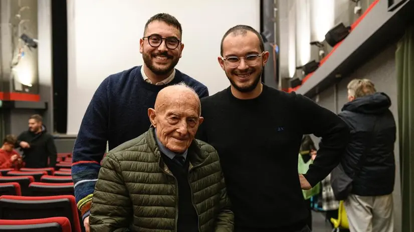 Bonetti e Zanotti con Corrado Codignoni