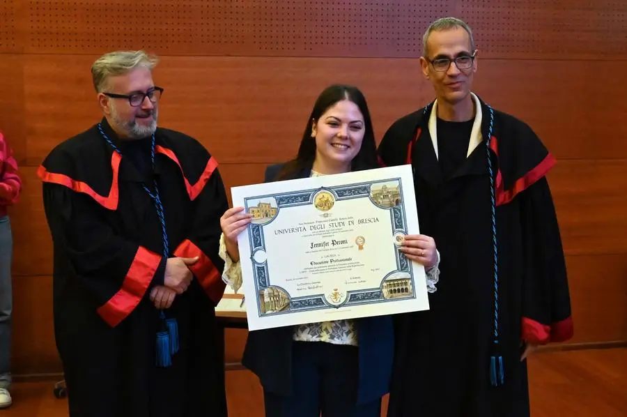 La laurea di Jennifer Peroni