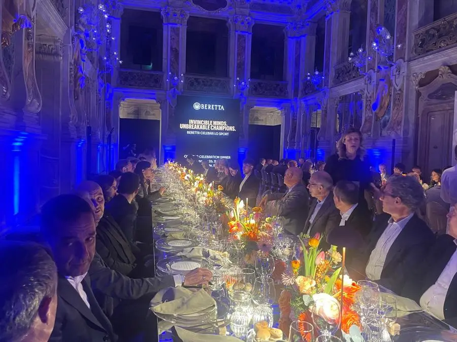 La Cena Olimpica di Beretta al Teatro Grande