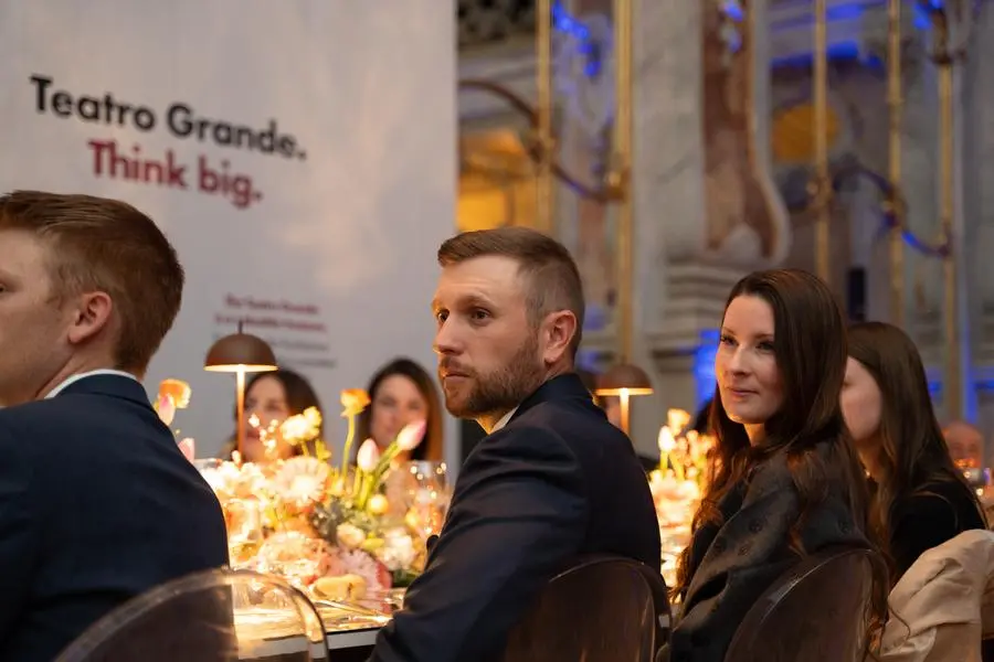 La Cena Olimpica di Beretta al Teatro Grande