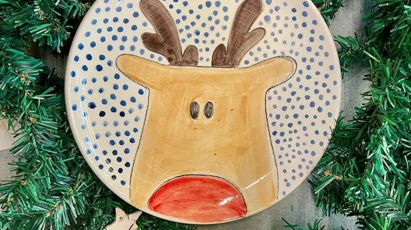 Un piatto natalizio di TraMe Arte