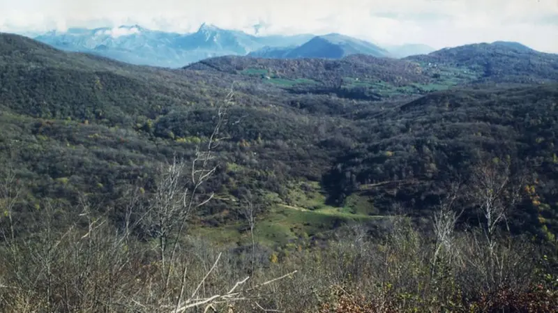 Una veduta dell'altopiano di Cariadeghe a Serle