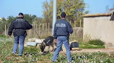 Cani molecolari e strumenti della polizia per 'radiografare' il cemento sono impiegati in una casa di Santa Croce Camerina alla ricerca di tracce umane: quelle di Maria Di Martino, scomparsa il 22 febbraio 2005, assieme a del denaro, 11 dicembre 2015. L'abitazione è quella del genero, Giuseppe Maurici, che è imputato davanti la Corte d'assise di Siracusa di omicidio volontario. Il cadavere non è stato ancora trovato. L'ipotesi è che possa essere stato sepolto nelle fondamenta. ANSA / POLIZIA DI STATO +++ ANSA PROVIDES ACCESS TO THIS HANDOUT PHOTO TO BE USED SOLELY TO ILLUSTRATE NEWS REPORTING OR COMMENTARY ON THE FACTS OR EVENTS DEPICTED IN THIS IMAGE; NO ARCHIVING; NO LICENSING +++