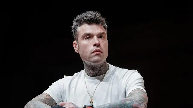 Fedez al salone del libro per parlare di salute mentale. Torino 12 maggio 2024 ANSA/TINO ROMANO