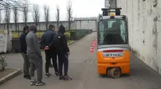 Un momento del corso di formazione nel carcere di Verziano