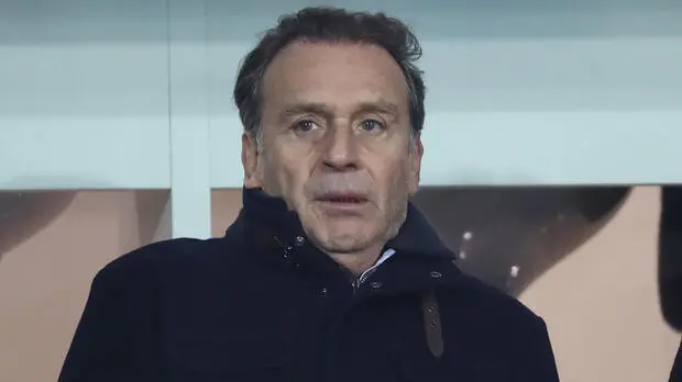 Brescia's Massimo Cellino during the Italian Serie A soccer match Brescia Calcio vs SSC Napoli at the Mario Rigamonti stadium in Brescia, Italy, 21 February 2020. ANSA/SIMONE VENEZIA