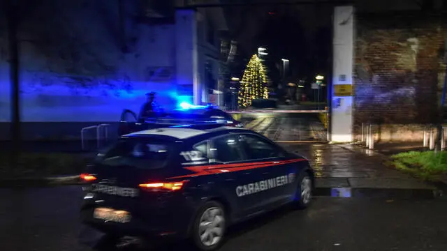 L’ingresso della Caserma Centrale dei Carabinieri Radiomobile Montebello di via Monti, Milano 3 Gennaio 2023 ANSA/MATTEO CORNER