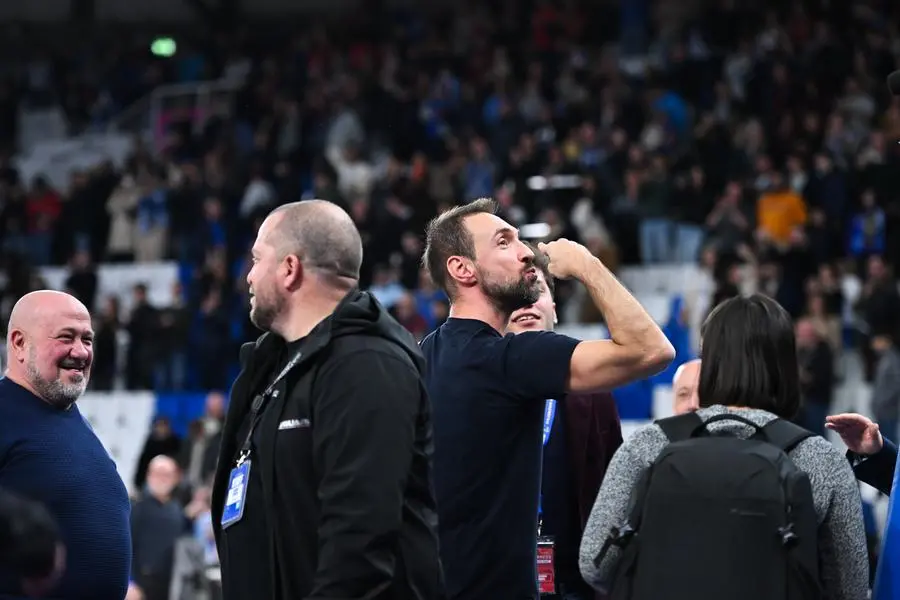 Basket, gli scatti di Germani-Virtus Bologna