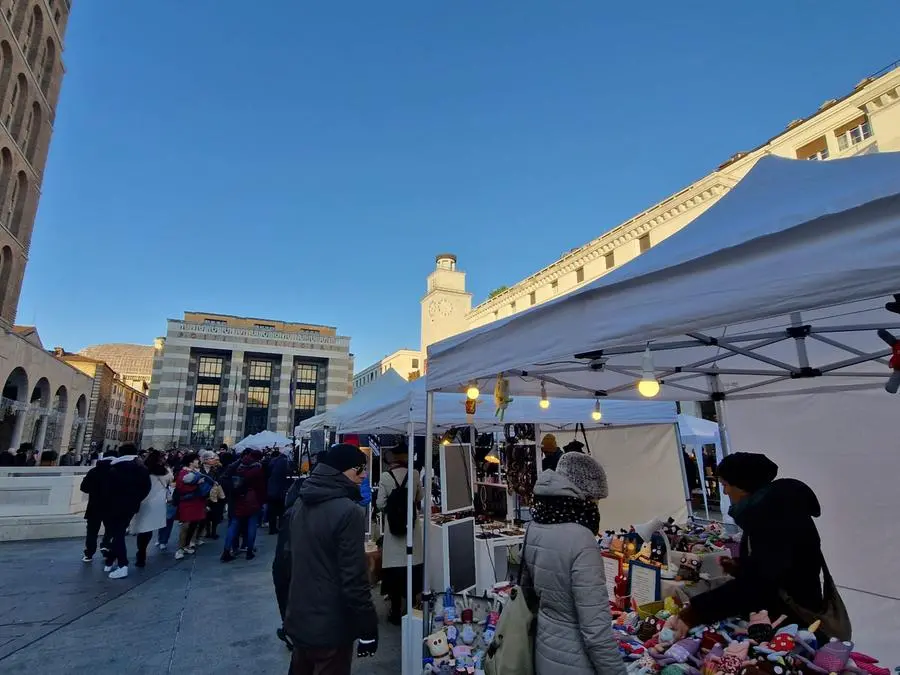 La città si accende per il Natale