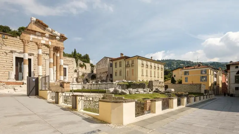 Il Corridoio Unesco unisce l'area del Capitolium al Santa Giulia - Foto Filippo Poli © www.giornaledibrescia.it