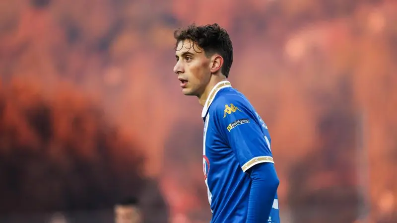 Sport Calcio Campionato Serie B Stadio Mario Rigamonti Brescia - Bari nella foto galazzi 30/11/2024 Comincini@newreporter