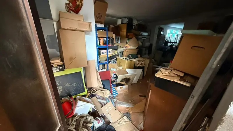 Sfratto a Trenzano, le condizioni in cui è stata trovata l'abitazione