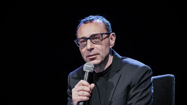 Stefano Esposito durante l'Incontro "Giustizia tra garantismo e giustizialismo Storie dall'inferno". Presso Collegio degli Artigianelli. Torino 16 aprile 2024 ANSA/TINO ROMANO