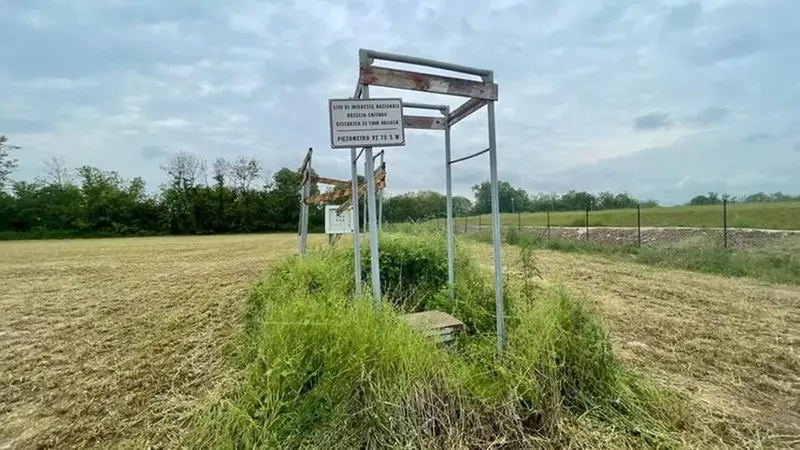 I piezometri per tenere monitorata la discarica Vallosa - © www.giornaledibrescia.it