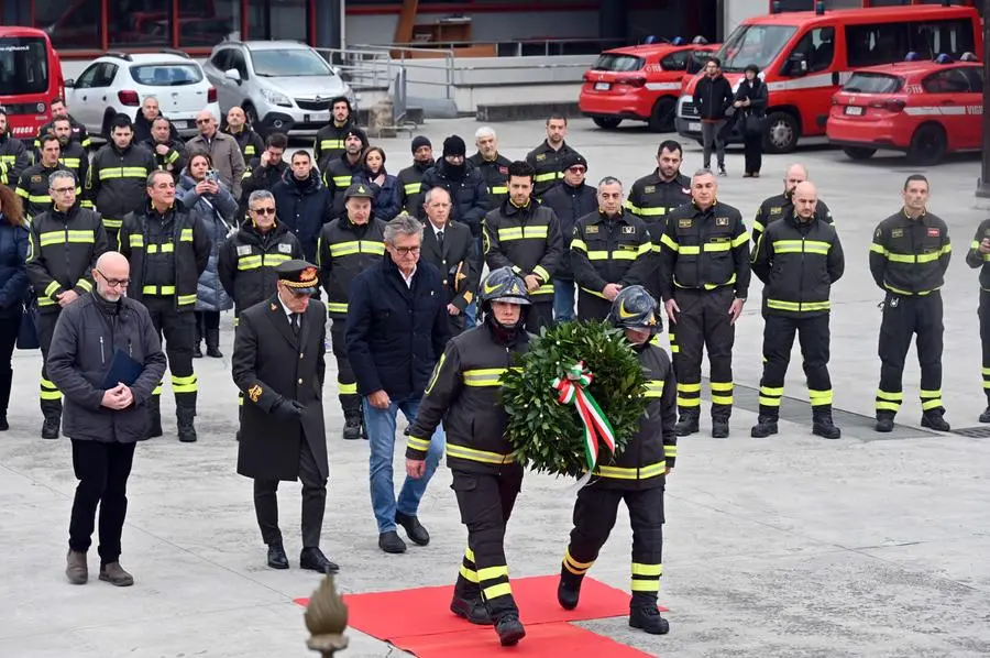 Le celebrazioni dei Vigili del fuoco per santa Barbara