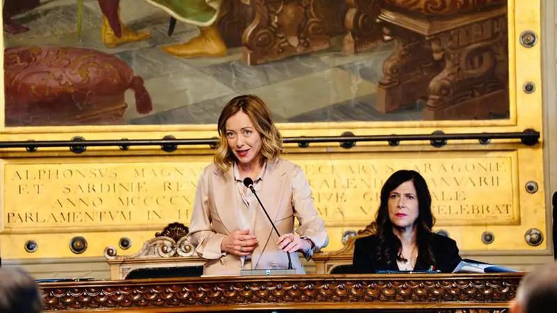 La presidente del Consiglio Giorgia Meloni - Foto Ansa/Palazzo Chigi © www.giornaledibrescia.it