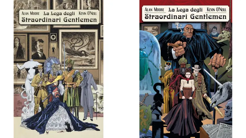 Le copertine della Lega degli Straordinari Gentlemen