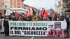 La manifestazione contro il Ddl sicurezza