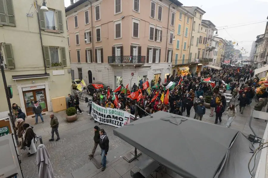 La manifestazione contro il Ddl sicurezza