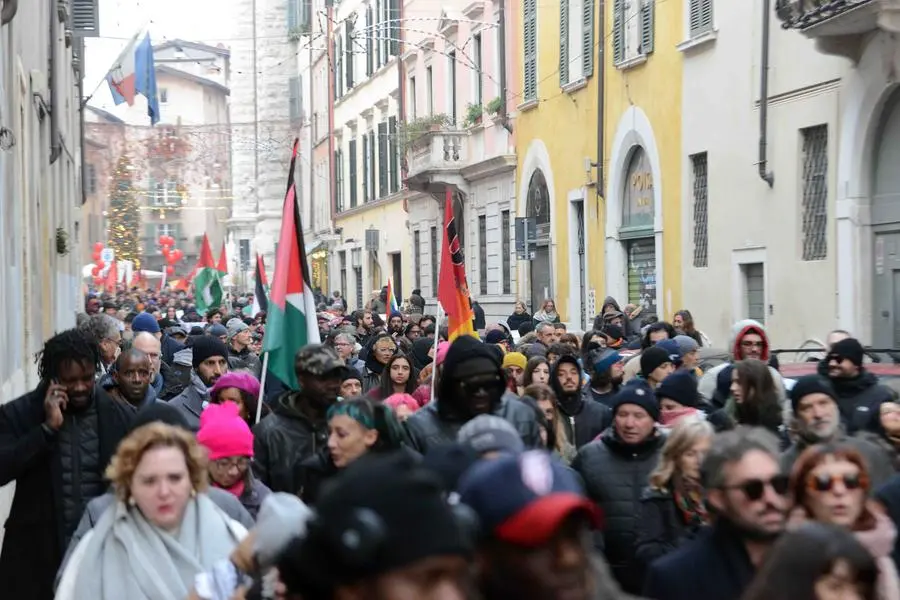 La manifestazione contro il Ddl sicurezza