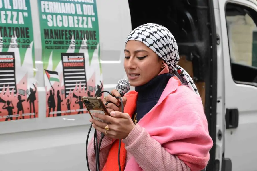 La manifestazione contro il Ddl sicurezza