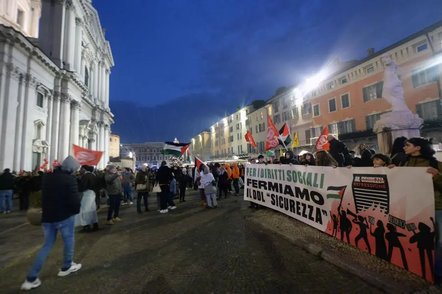 La manifestazione contro il Ddl sicurezza