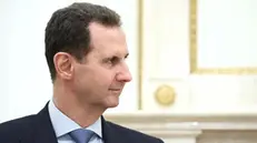 epa11495438 Syrian President Bashar al-Assad meets with Russian president at the Kremlin in Moscow, Russia, 24 July 2024 (issued 25 July 2024). EPA/VALERY SHARIFULIN / SPUTNIK / KREMLIN POOL