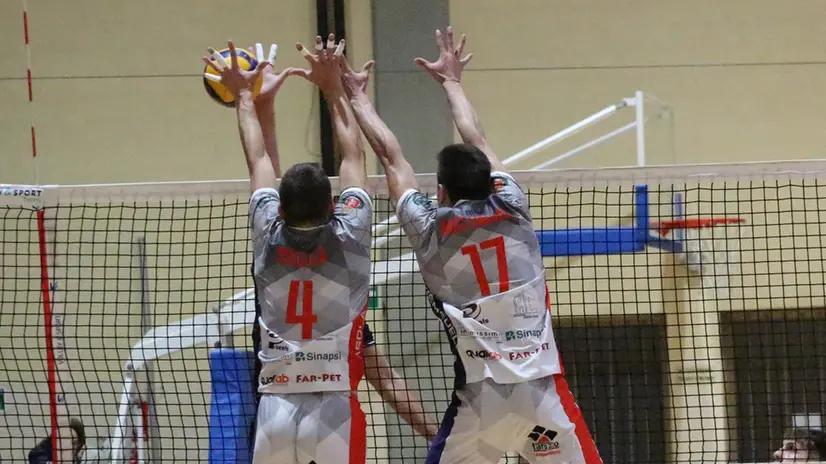 Un muro della Kema Asola Remedello - Foto/Fb Pallavolo Asola Remedello
