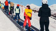 Sulle piste triumpline si scia, ma solo al campo scuola - Foto Facebook/Maniva Ski